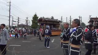 2018 八街神社大祭 五区退場