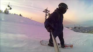 Hochkar 2018 snowboarding