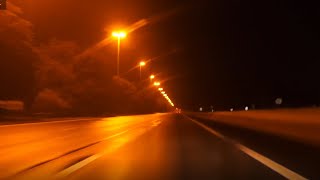 SOX Lighting: E42 Motorway - Le Roeulx, Belgium [4K]