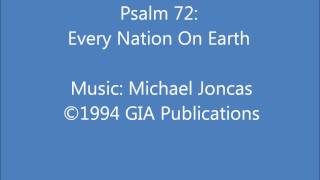 Psalm 72: Every Nation On Earth