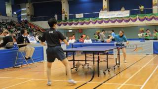 港運會2017 - 女單決賽 - 陳美珊(西貢) vs 李仲欣(元朗)