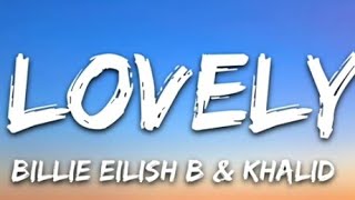 Billie Eilish - lovely (Lyrics) ft. Khalid #shorts #Lyrics