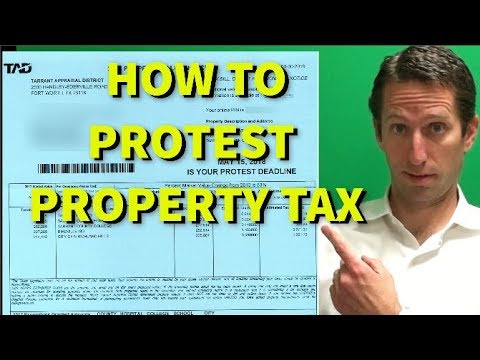 How To Protest Property Tax In Tarrant County & WIN! - YouTube