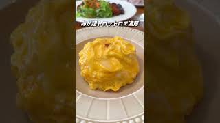 【鹿児島カフェ】オムライスと味噌カツがバカ美味い#shorts