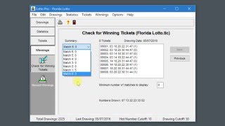 Lotto Pro Tutorial # 2 - Checking Your Lottery Tickets