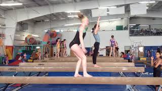 Lauren Gryboski Front Aerial Split Jump