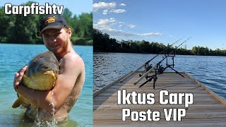 Une semaine à IKTUS CARP - Poste VIP - Pêche estivale - PÊCHE DE LA CARPE - 4K