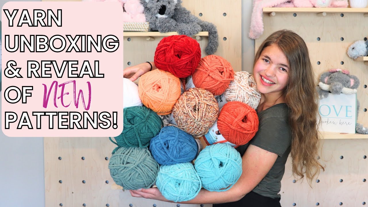 Yarn Unboxing Revealing New Patterns Youtube