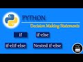Python - Decision Making Statements | Python Programming | Ep#7 | Coding & Technology