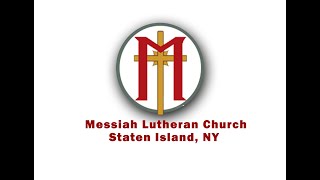 Messiah Lutheran Church - Staten Island - Sunday Service - January 26th, 2025