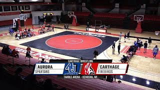 Carthage Women's Wrestling vs. Aurora 2025_1_16