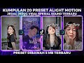 KUMPULAN 20 PRESET ALIGHT MOTION JEDAG JEDUG VIRAL TERBARU SOUND KANE | PRESET DIBAWAH 5 MB