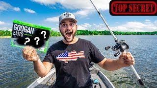 TOP SECRET Fishing with UNRELEASED GOOGAN BAITS!!!! (Its Fire)