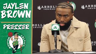 Jaylen Brown on REDEMPTION Game vs Lakers, Tyre Nichols Tragedy