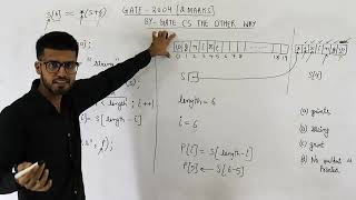 Gate 2004 pyq C programming | Consider the following C program segment: char p[20];char *s = "string