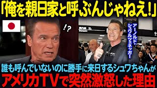 【海外の反応】「俺を親日家と呼ぶんじゃねえ！！」誰も呼んでないのに勝手に来日するシュワちゃんがアメリカTVで突然激怒した理由