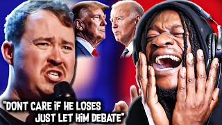 SHANE GILLIS IS SPOT ON!!! "Trump vs Biden" (COMEDY REACTION)
