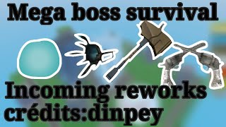 mega boss survival|incoming gears reworks