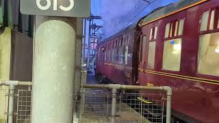 the winter mountain Cumbrian express at Manchester Victoria 21.01.23