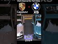 2024 Bmw X5 vs 2024 Porsche Cayenne #shorts