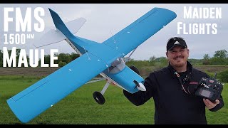 FMS - Maule - 1500mm - 2X Maiden Flights