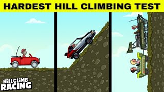 Hill Climb Racing : Best "Hill Climbing" Vehicle ✅ || All Vehicle Climbing Test || Karthik HCR 2 💕