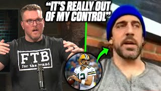 Pat McAfee Asks Aaron Rodgers About The Drama Around His Contract