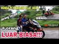 pertama kalinya honda pcx nanjak kuat bawa 4 orang ll tanjakan krakalan ll jalur BAWANG-DIENG