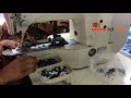 যেভাবে মেশিন দিয়ে কাপড়ে বোতাম লাগানো হয় how to sew a button by machine