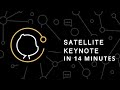 GitHub Satellite 2019 Opening Keynote in 14 minutes