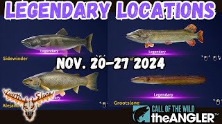 The New Japan Legendary and All Locations For This Week! -the Angler