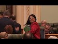 duncan pegg mp giving his final speech in queensland parliament