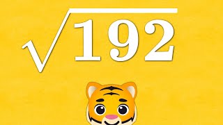 Square Root 192