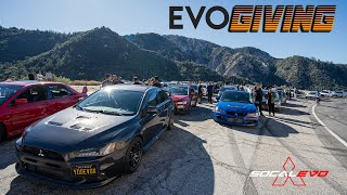 2023 EVO Thanksgiving CAR CRUISE in Angeles National Forest - Hosted By @SoCal.Evo