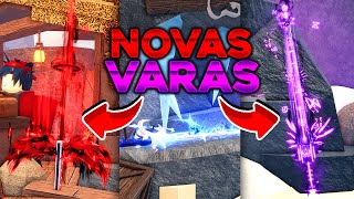 🔥 CHEGOU AS NOVAS VARAS DE PESCA DA ATUALIZAÇÃO NO FISCH 🔥 (Tudo da Nova Update)