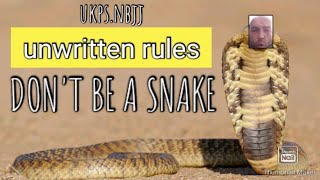 15 UNWRITTEN Rules for PRISONERS