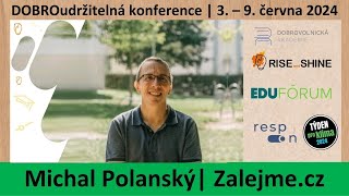 MICHAL POLANSKÝ | Jak se starat o stromy | DOBROudržitelná konference #rozhovory