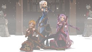 [MMD] TDA Winter China Dress Hatsune\u0026Kagari\u0026Candy - Tougen Renka