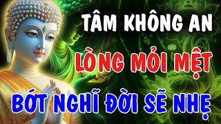 TÂM KHÔNG AN - LÒNG MỎI MỆT, BỚT NGHĨ ĐỜI SẼ NHẸ | Phật Từ An Nhiên