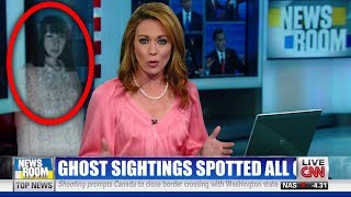 Top 5 Scariest Ghost Sightings CAUGHT ON LIVE TV!