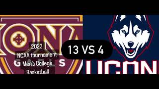 UCONN vs Iona 2023 Men’s NCAA Tournament College Basketball Preview and Prediction March is here
