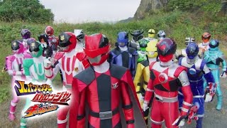 Lupinranger vs patranger vs kyuranger transfom scene (sub eng)