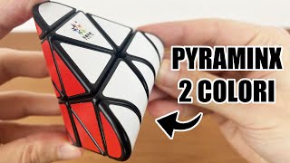 RISOLVO UNA PYRAMINX CON 2 COLORI