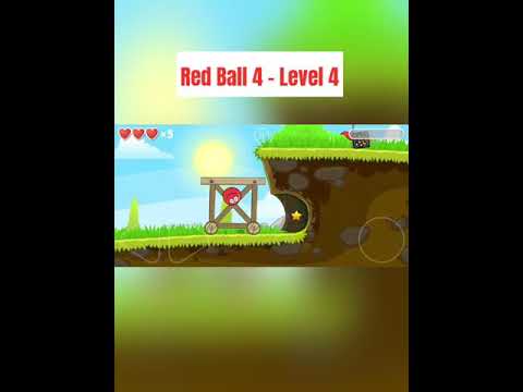 Red Ball 4 – Green Hills – Nivel 4 con Red Ball