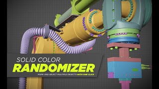 Solid Color Randomizer - Addon for Blender