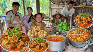 LaGu Sườn Heo Trái Gấc | Món Ngon Mẹ Nấu Nơi Miền Quê ||Pork ribs stew