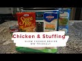 WW Slow cooker Chicken & Stuffing | Weight Watcher Friendly | MyWW