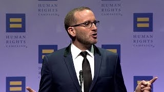 HRC President Chad Griffin at the 2017 HRC National Dinner