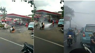 Awas! Taruh HP di Jok Bisa Berujung Petaka, Motor Meledak di Dekat Pom Bensin