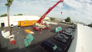 Baeumer - Best practice for unloading Baeumer machines from a sea container